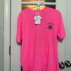 Comfort Colors Pink Short Sleeve Tee Vibrant Cotton
